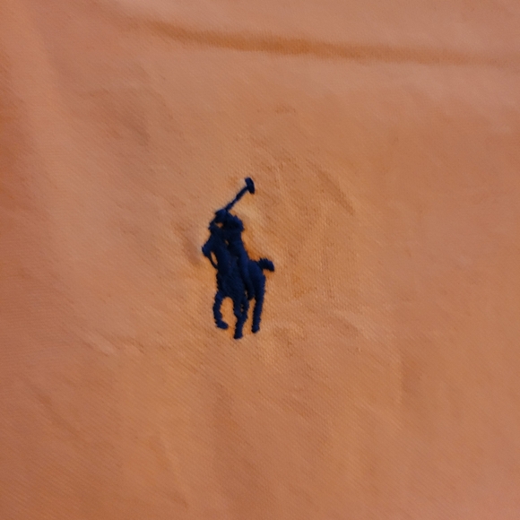 Men's Orange Polo Shirt-L - Picture 2 of 3